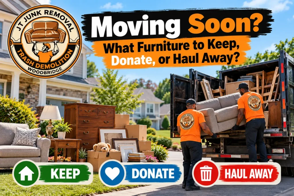 What Furniture to Keep, Donate, or Haul Away
